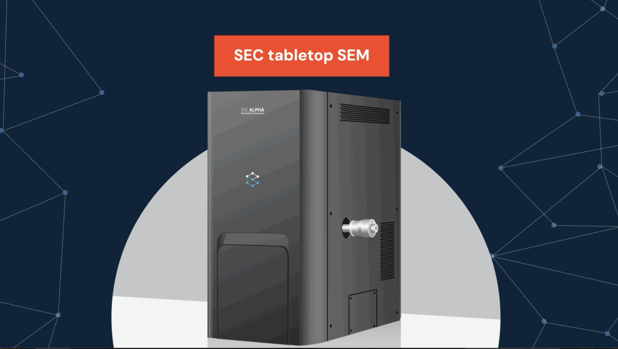 SNE-Alpha desktop scanning electron microscope
